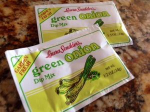 Green Onion dip mix; a rare and unique find.